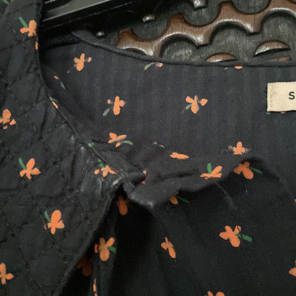 Stella Nova Charlie dress floral long sleeve 40 10 US - Picture 5 of 10
